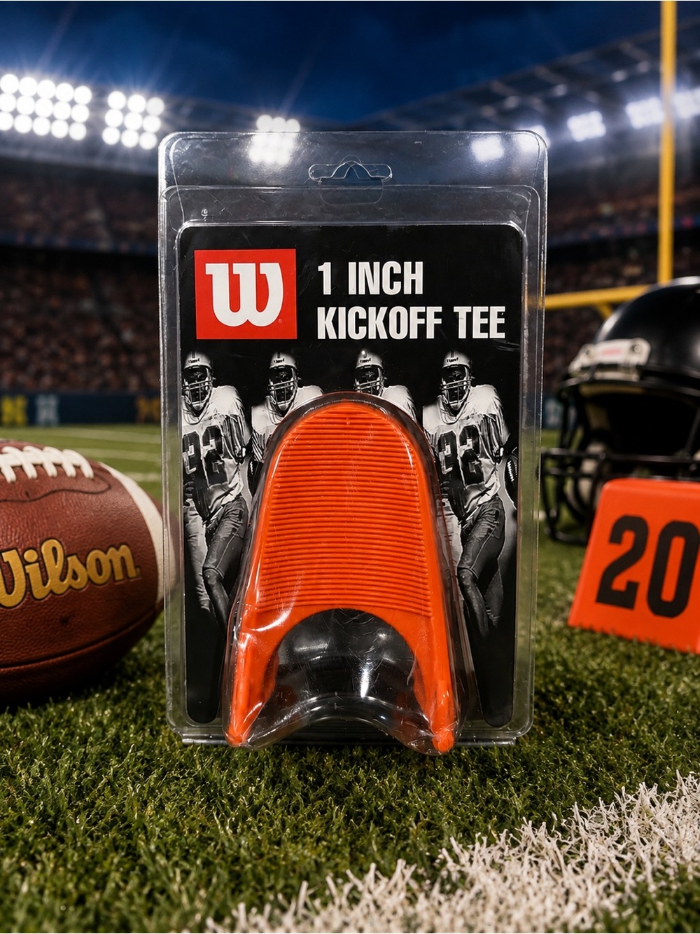 Wilson 1 Inch Kickoff Tee F9900 Football Training Equipment NWT
